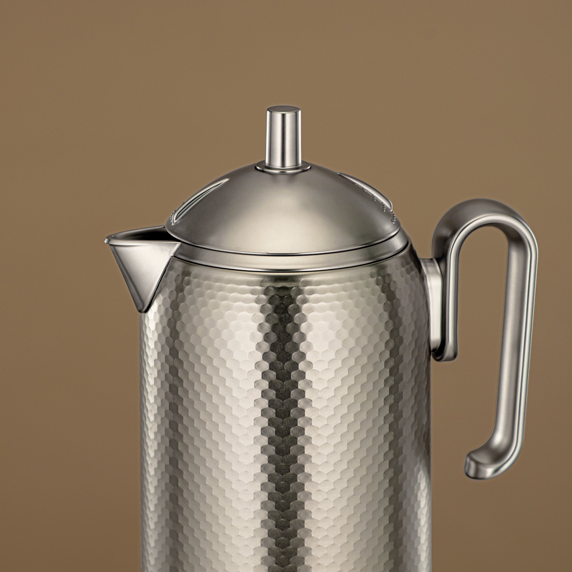 Almarjan Vacuum Flask 0.3L Matt Nickel