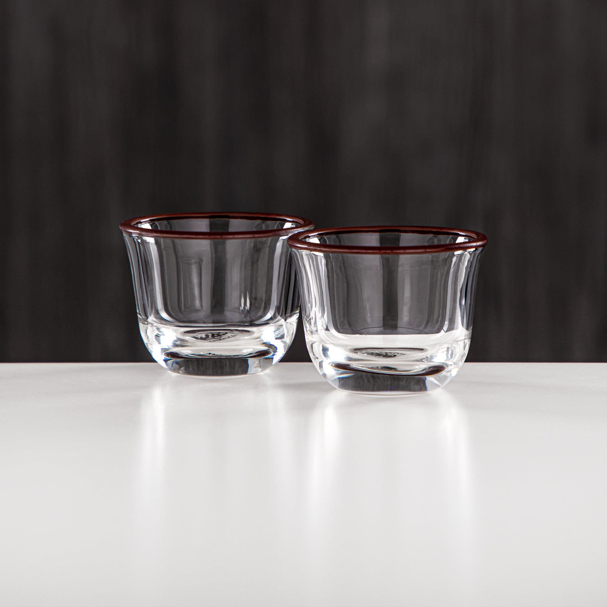 Almarjan 6 Pieces Borosilicate Glass Cawa Cup Set - FB803-6 MAR