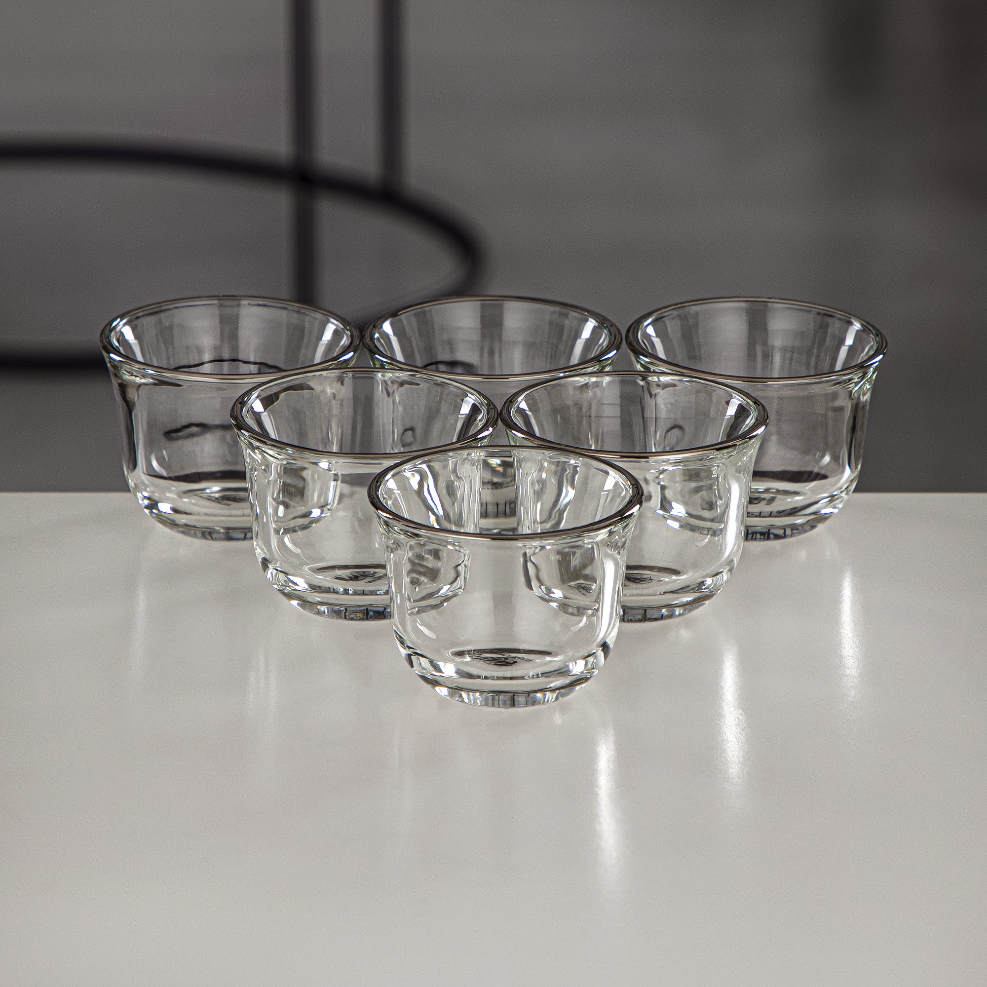 Almarjan Vacuum Flask Set 21 Pieces, Push Button, 0.7L + 1L, Pearl White, Silver & Transparent (FG810-21 PW/C) - Elegant Vacuum Flask Sets