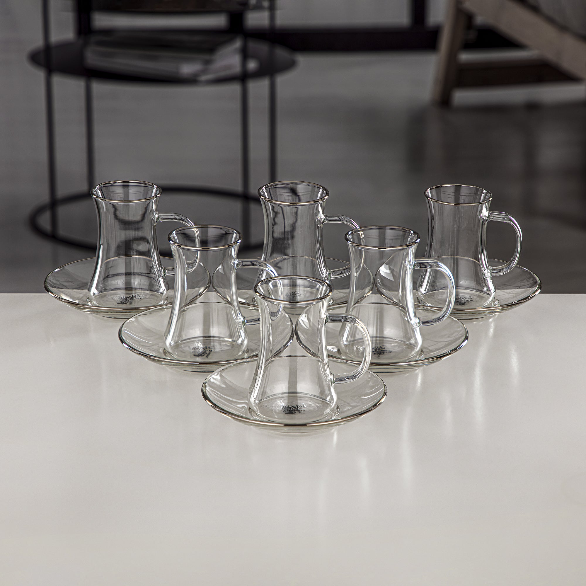 Almarjan Vacuum Flask Set 21 Pieces, Push Button, 0.7L + 1L, Pearl White, Silver & Transparent (FG810-21 PW/C) - Elegant Vacuum Flask Sets