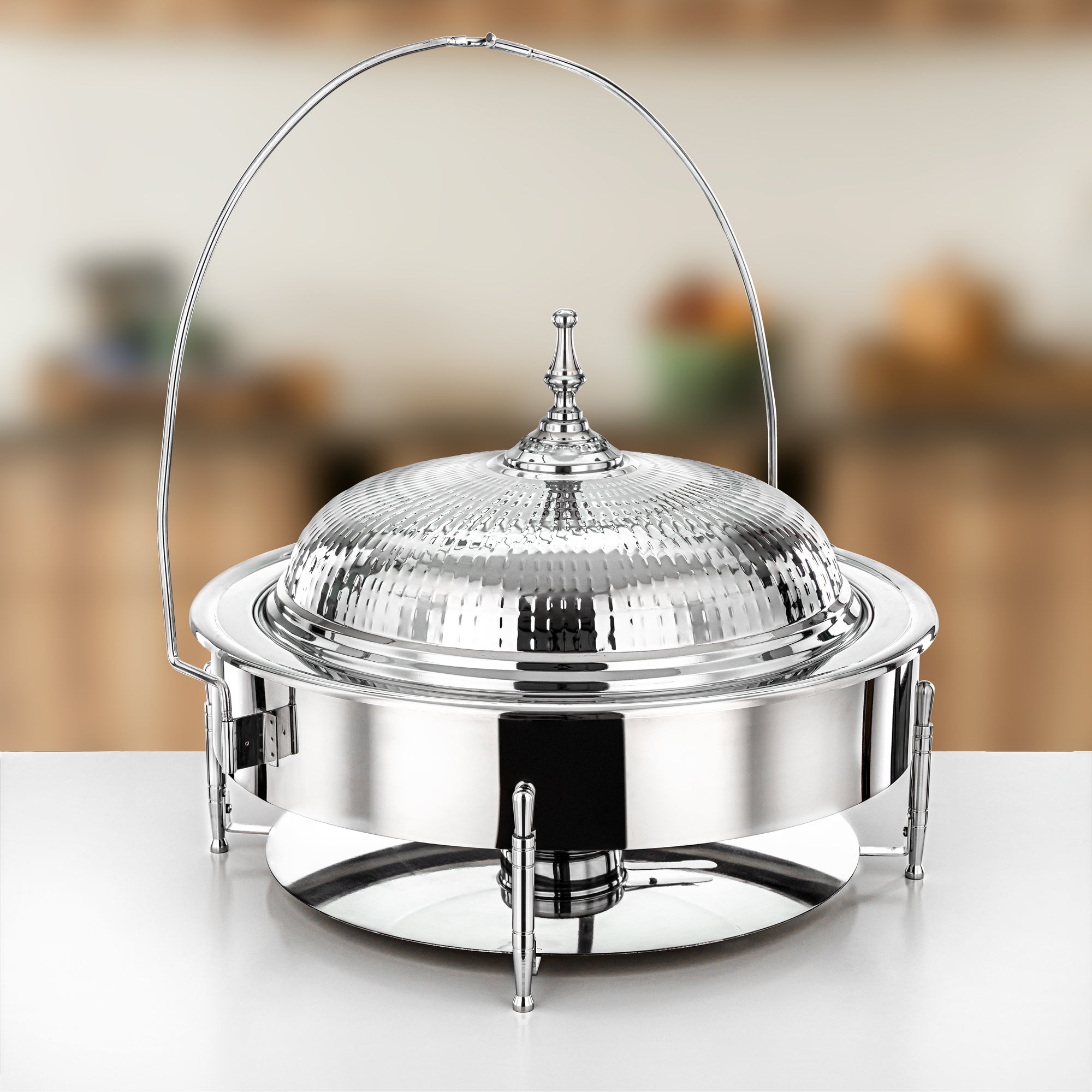 Almarjan Chafing Dish 60 cm Mirror Finish
