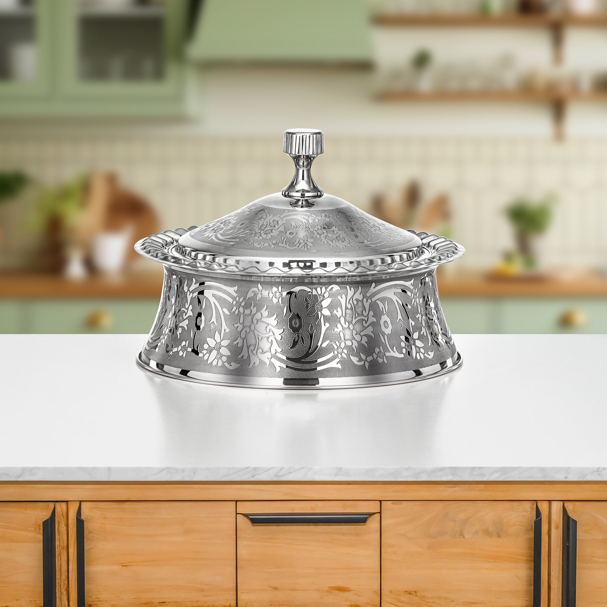 Almarjan Hot Pot Stainless Steel 20 cm – Afrah Collection