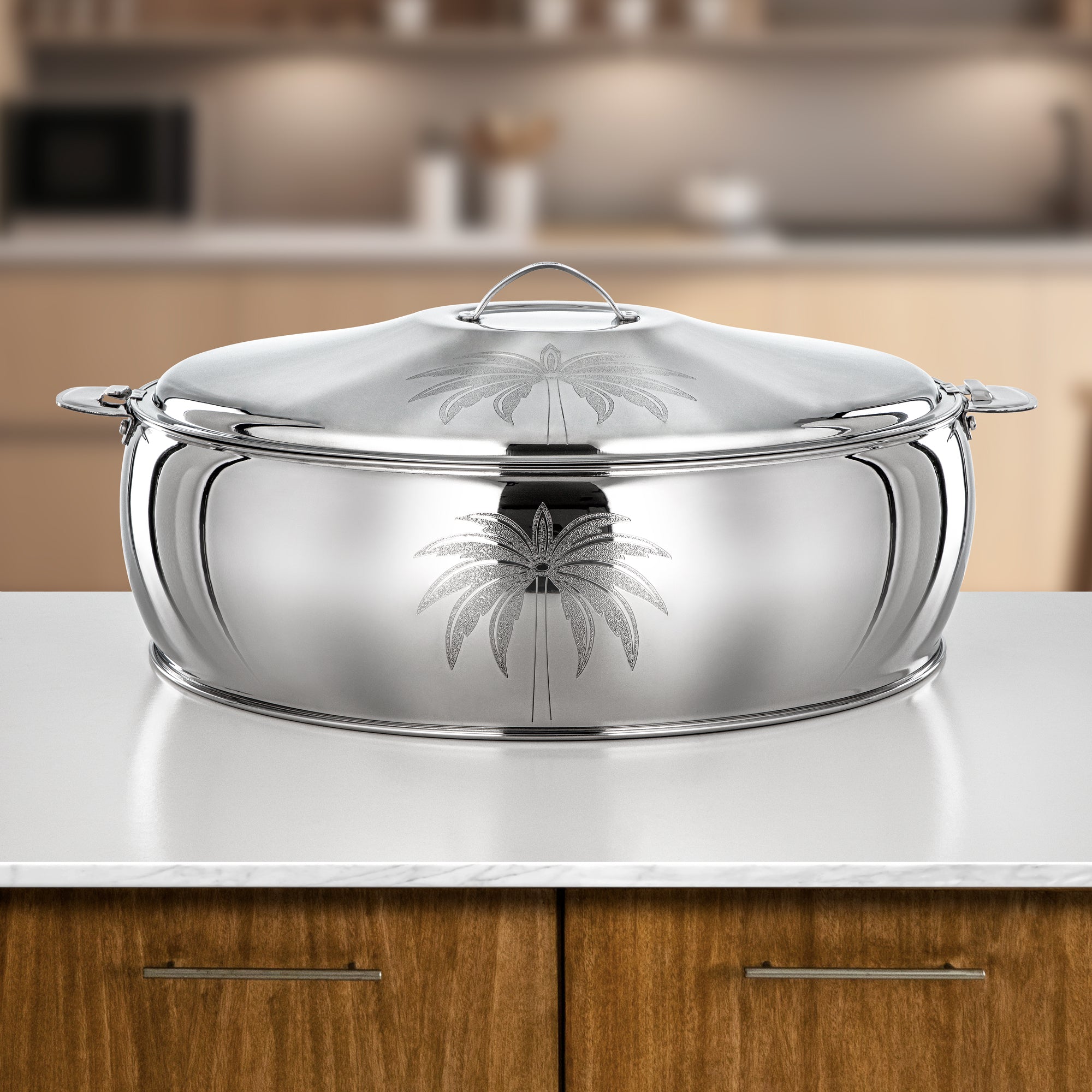 Almarjan Noor Hot Pot 45cm Silver