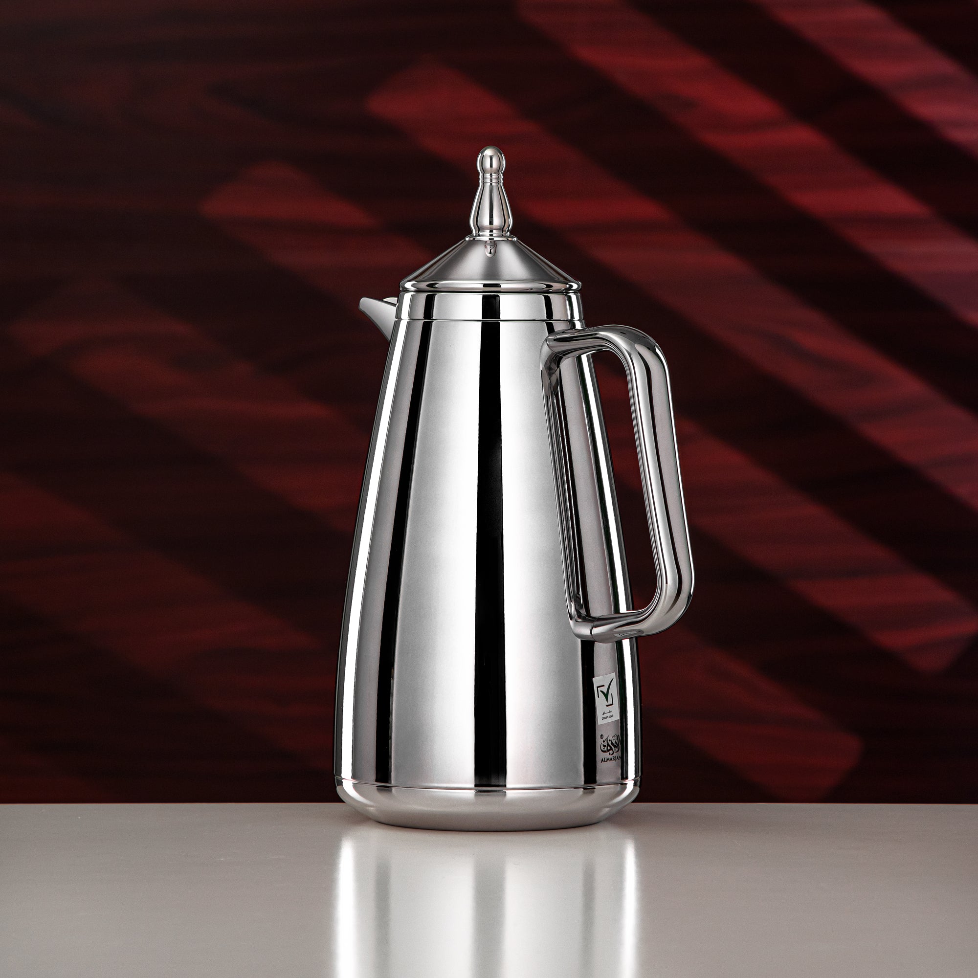 طقم ترامس المرجان 1 لتر + 1 لتر فضي – بطانة زجاجية – XHP-C1000/D1000 C