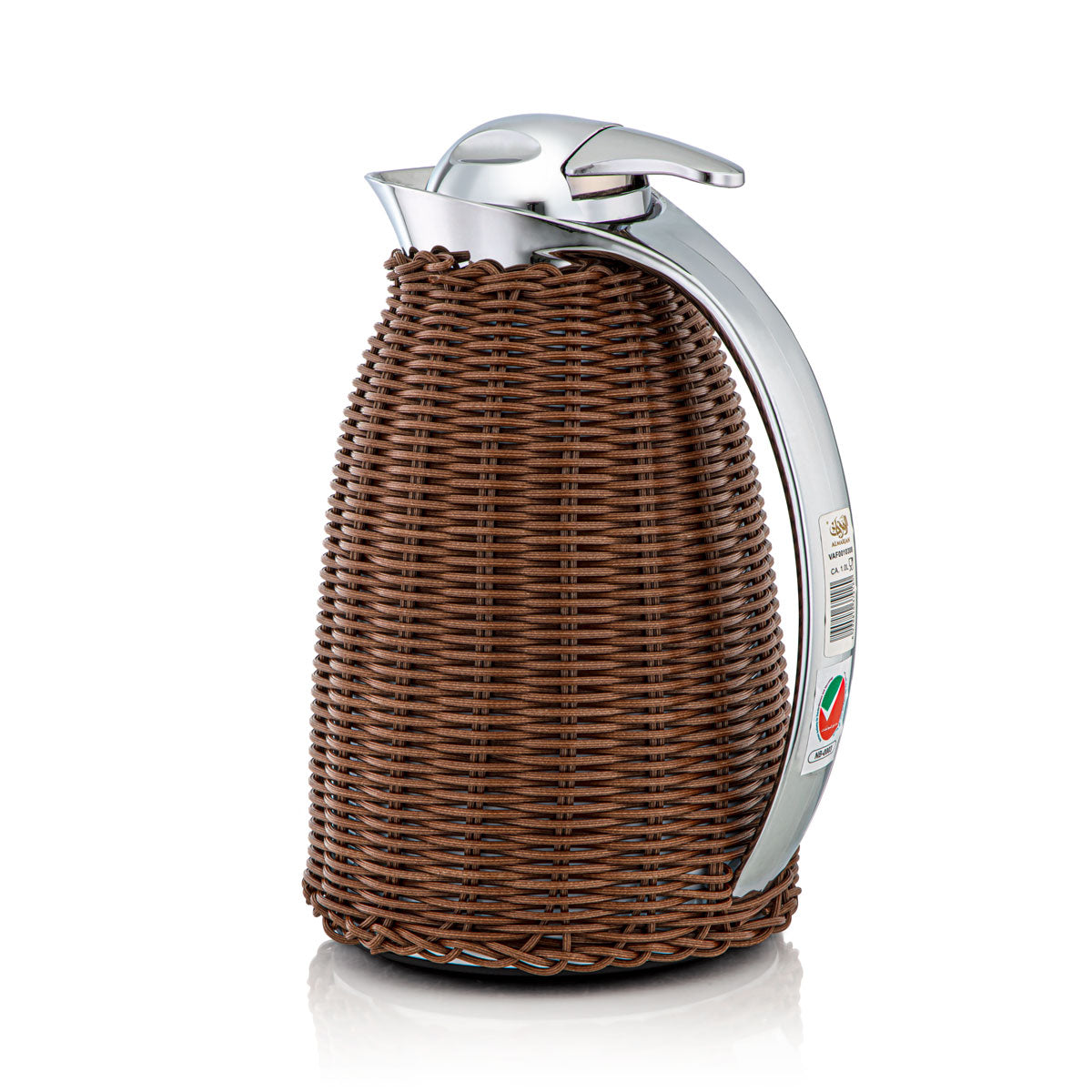 Almarjan 1 Liter Rattan Collection Vacuum Flask - VAF0010310