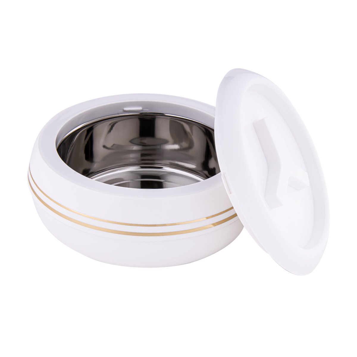 Almarjan 800 ML Polo Collection Plastic Hot Pot White Gold - PEL2530031