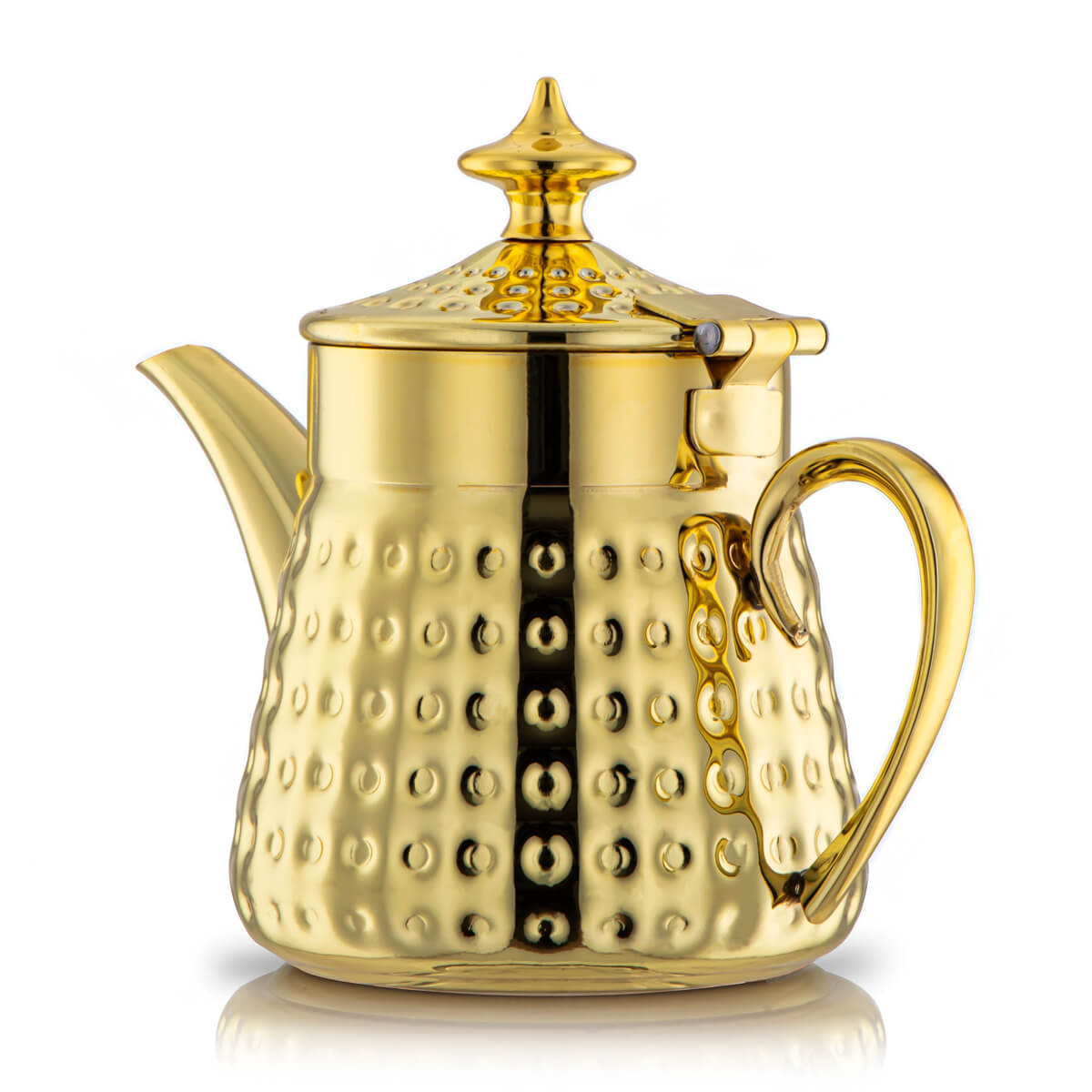 Almarjan 0.46 Liter Stainless Steel Teapot Gold - STS0010607