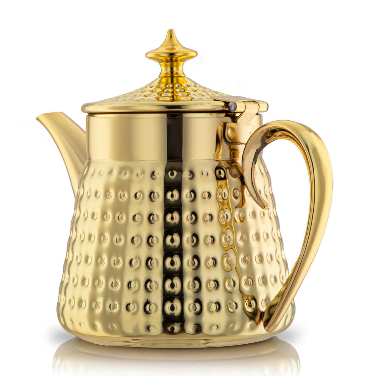 Almarjan 0.7 Liter Stainless Steel Teapot Gold - STS0010608