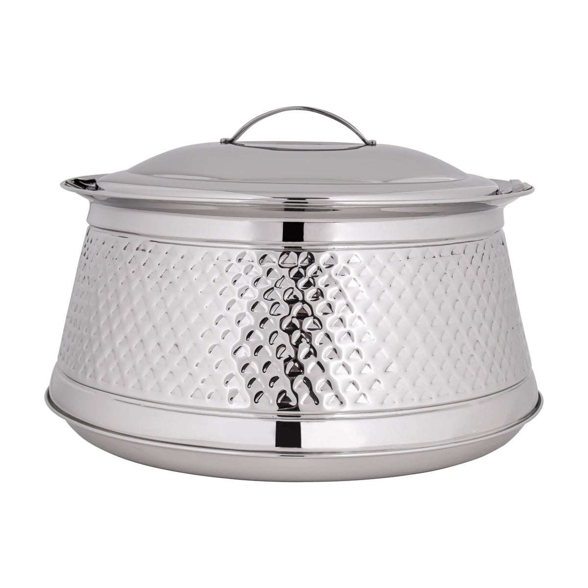 Almarjan 6000 ML Harisa Collection Stainless Steel Hot Pot Silver - STS0292467