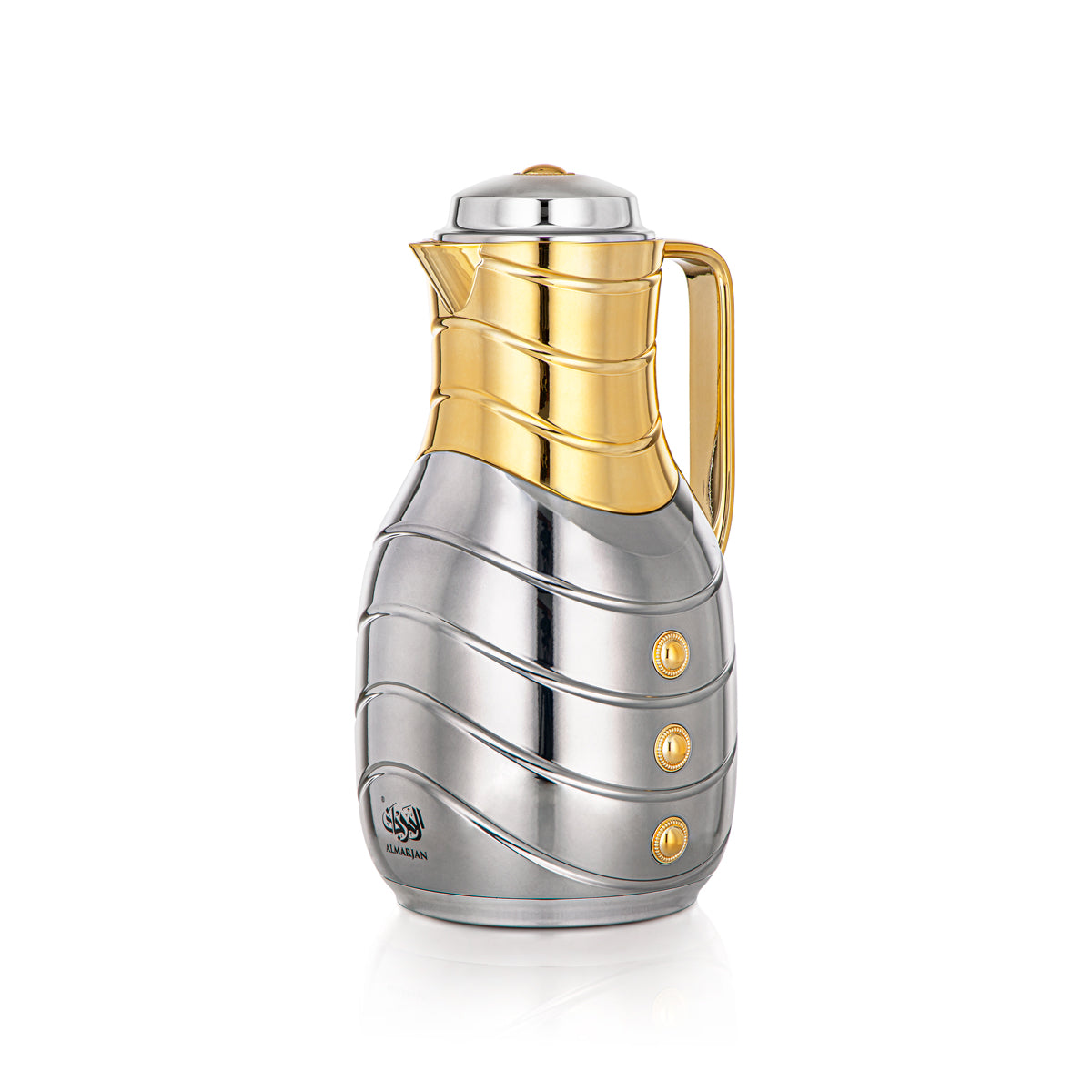 طقم ترامس المرجان - قطعتين - فضي ناعم وذهبي - FG203AB-100 C/G
