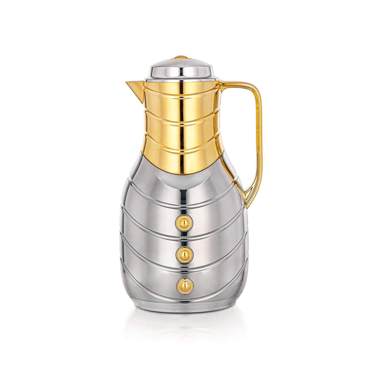 طقم ترامس المرجان - قطعتين - فضي ناعم وذهبي - FG203AB-100 C/G