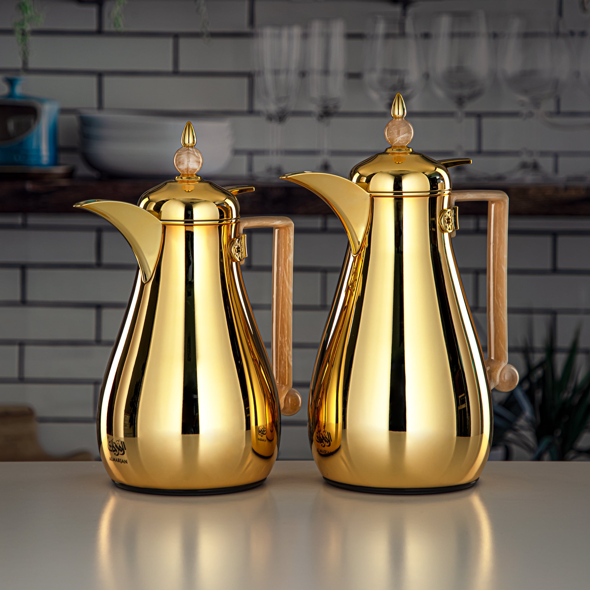 المرجان طقم ترامس قطعتين</i> ذهبي - FG803-070/100 PBG/G