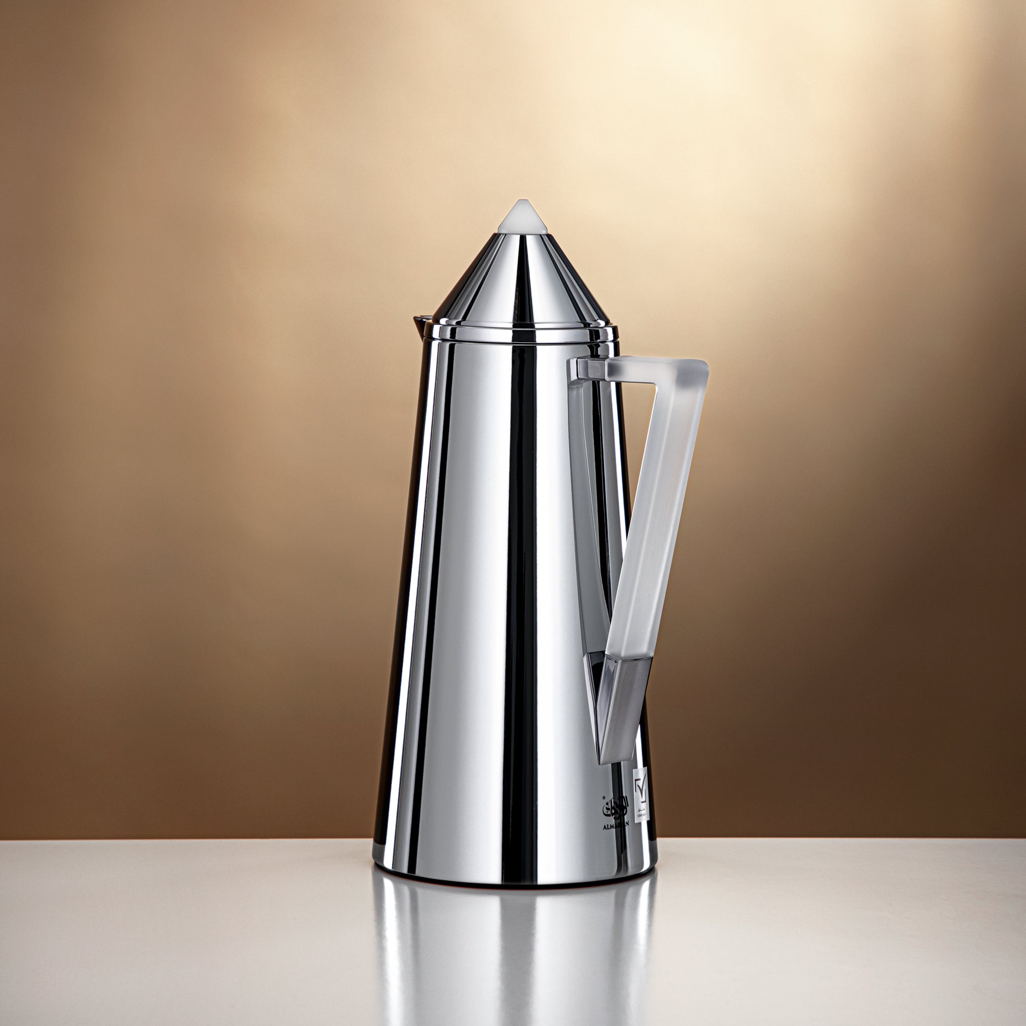 Almarjan Vacuum flask 0.7L + 1.0L Silver & frost (FG818-070/100 C/FA)