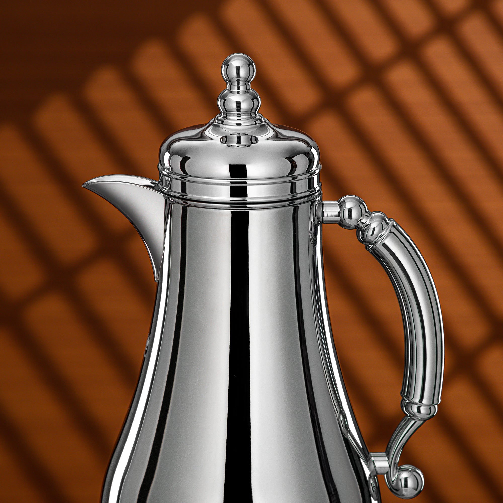 Almarjan Vacuum Flask Set 1L + 1L Silver