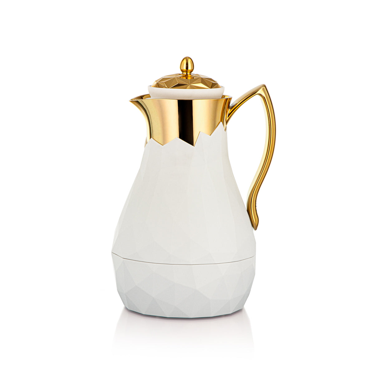 ترمس المرجان 1 لتر عاجي غير لامع وذهبي - SM-2C131-100 IV / G