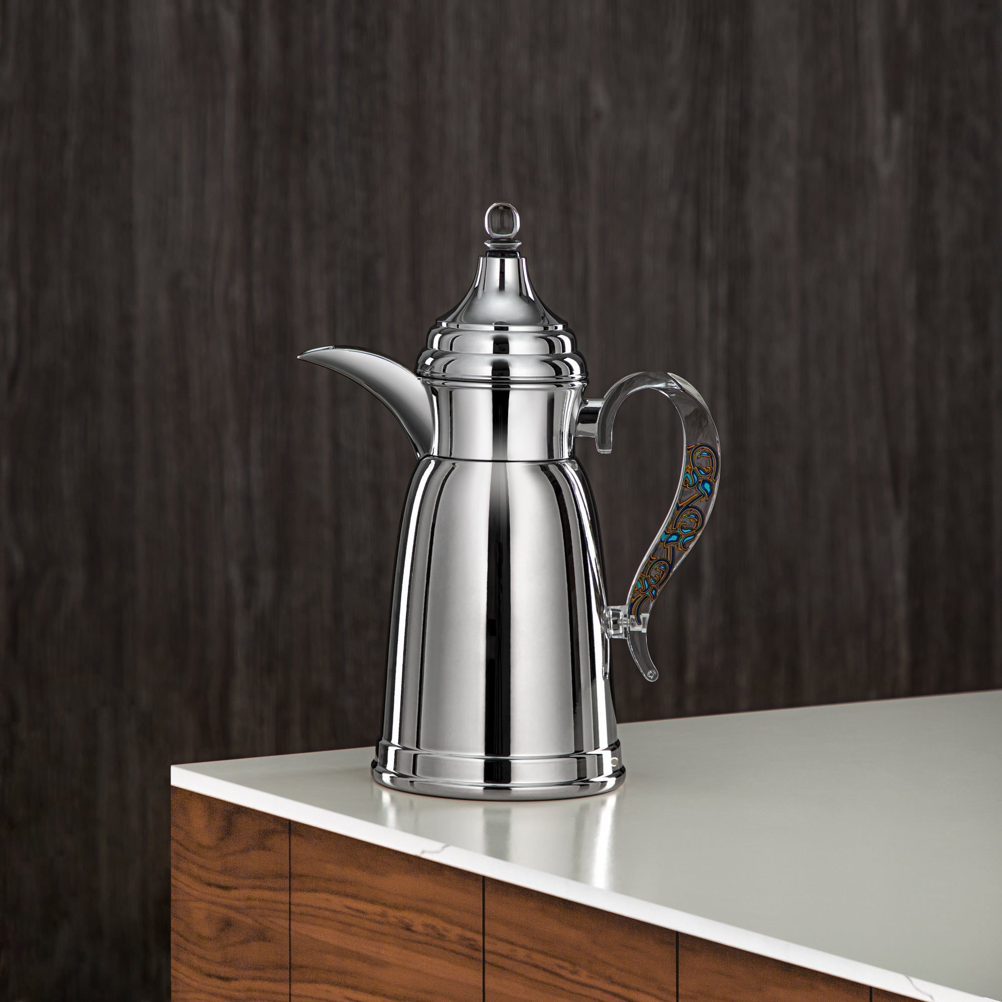 المرجان 600 مل جدار مزدوج من ستانلس ستيل فضي - SM-2E02-060 C/BLU
